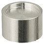 Hitachi Probenteller, Ø 15 x 10 mm, M4, mit Wanne, Aluminium
